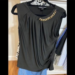 Black dress tank